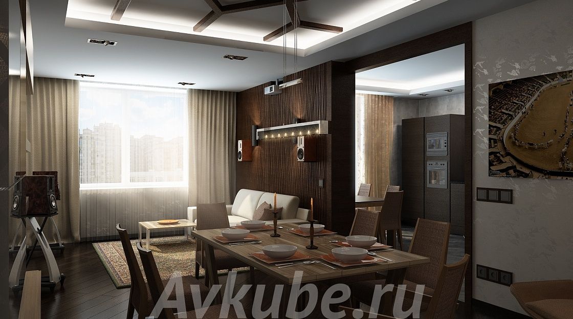 Дизайн квартиры 128 кв. м в апарт-комплексе «Балчуг Резиденс» фото 3