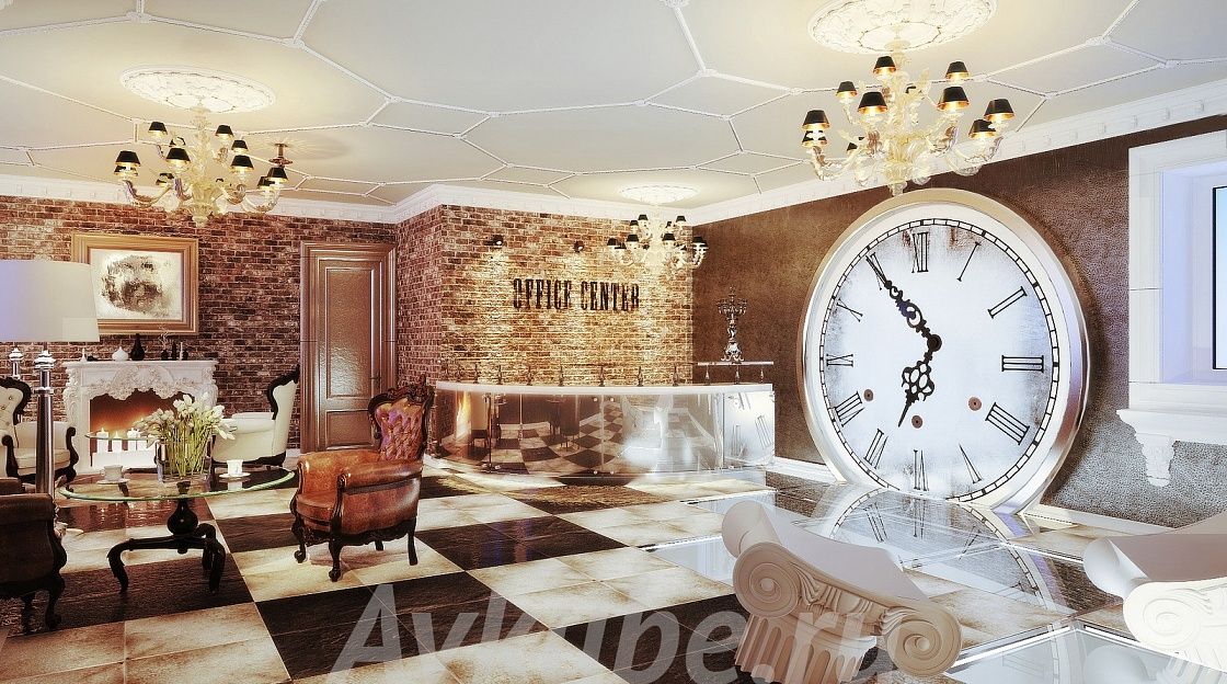 Дизайн офиса в  стиле «французская классика» фото 9